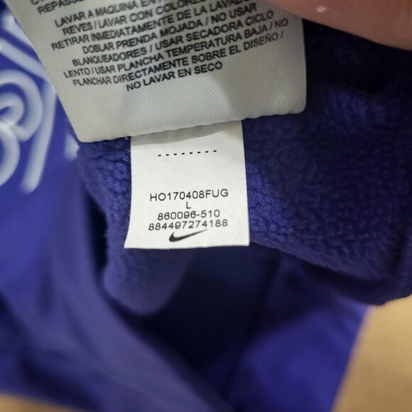 Nike Dri-Fit Girls Large Graphic Hoodie Sweatshirt JUST DO IT - Picture 8 of 8